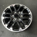18" SEQUOIA 23-24 18x7.5, 6 double spoke, black Original OEM Wheel Rim - Close-Up Detail