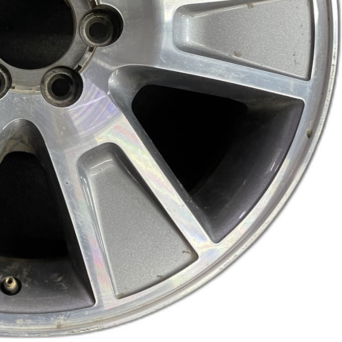 20" FORD F150 PICKUP 14 20x8.5 6 spoke machined spoke indents Original OEM - Close-Up Detail