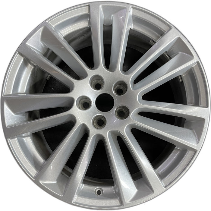 19" F-PACE 17-21 19x8.5 , 7 spoke Original OEM Wheel Rim - Front View