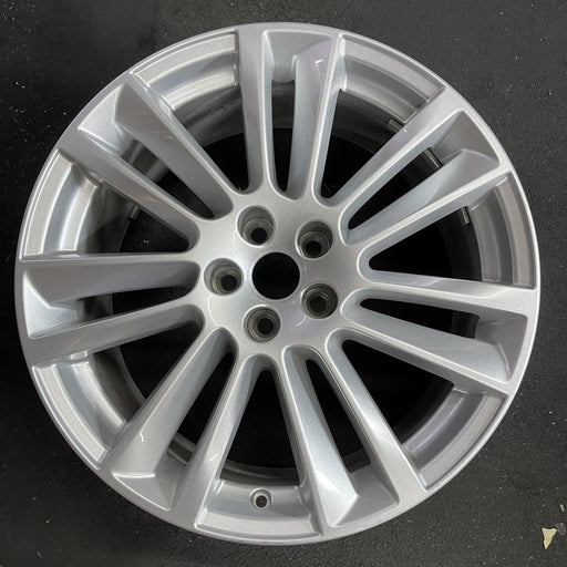 19" F-PACE 17-21 19x8.5 , 7 spoke Original OEM Wheel Rim - Angle View