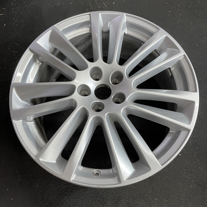19" F-PACE 17-21 19x8.5 , 7 spoke Original OEM Wheel Rim - Side Profile
