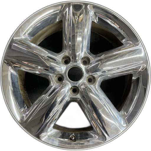 20" DURANGO 11-13 20x8 , chrome Original OEM Wheel Rim - Front View