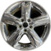 20" DURANGO 11-13 20x8 , chrome Original OEM Wheel Rim - Front View