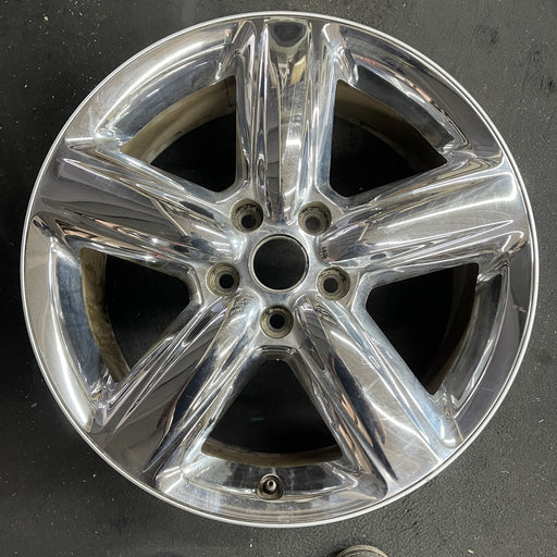 20" DURANGO 11-13 20x8 , chrome Original OEM Wheel Rim - Angle View