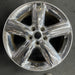 20" DURANGO 11-13 20x8 , chrome Original OEM Wheel Rim - Angle View