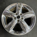 20" DURANGO 11-13 20x8 , chrome Original OEM Wheel Rim - Side Profile
