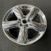 20" DURANGO 11-13 20x8 , chrome Original OEM Wheel Rim - Close-Up Detail