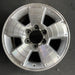 17" 4 RUNNER 03-09 17x7.5, 5 spoke Original OEM Wheel Rim - Angle View