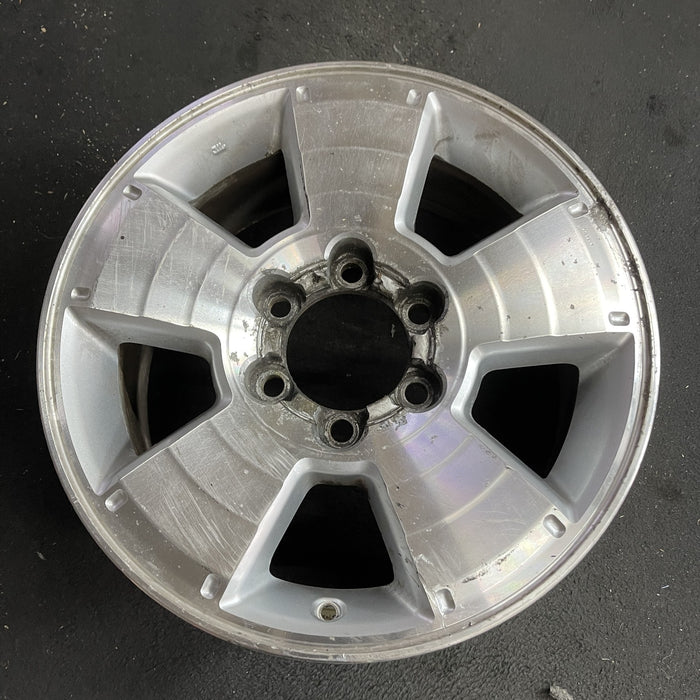 17" 4 RUNNER 03-09 17x7.5, 5 spoke Original OEM Wheel Rim - Side Profile