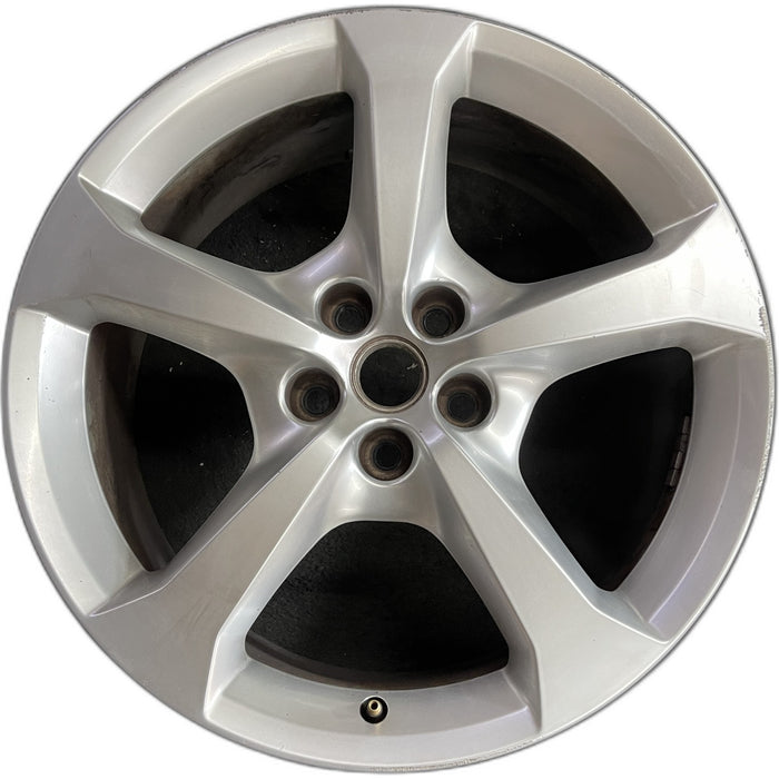 20" CAMARO 13 20x8 , , silver, opt R42, ID AAHY Original OEM Wheel Rim - Front View