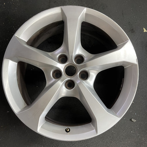 20" CAMARO 13 20x8 , , silver, opt R42, ID AAHY Original OEM Wheel Rim - Angle View
