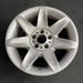 17" BMW 525i 01-03 17x8 , 7 spoke, exposed lugs Original OEM Wheel Rim - Side Profile