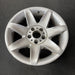 17" BMW 525i 01-03 17x8 , 7 spoke, exposed lugs Original OEM Wheel Rim - Close-Up Detail