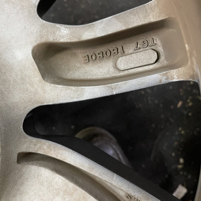 18" PILOT 19 18x8 alloy 5 V spoke factory installed w/machined face Original OEM Wheel Rim