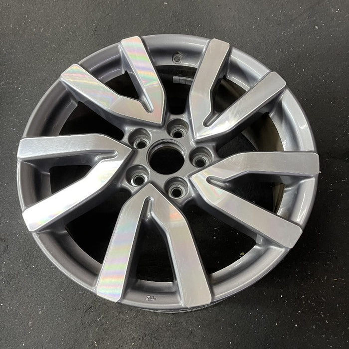 18" PILOT 19 18x8 alloy 5 V spoke factory installed w/machined face Original OEM Wheel Rim