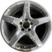 18" MERCEDES SLK 12 172 Type, SLK250, 18x7.5, , narrow flat spokes Original OEM - Front View