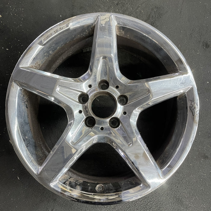 18" MERCEDES SLK 12 172 Type, SLK250, 18x7.5, , narrow flat spokes Original OEM - Angle View