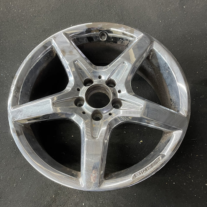 18" MERCEDES SLK 12 172 Type, SLK250, 18x7.5, , narrow flat spokes Original OEM - Close-Up Detail