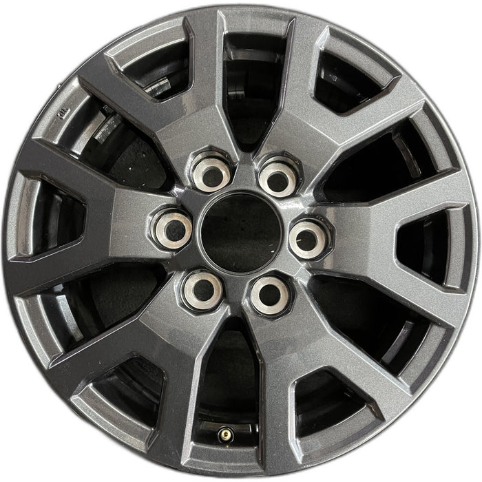 17" TACOMA 24-25 17x7, alloy Original OEM Wheel Rim - Front View