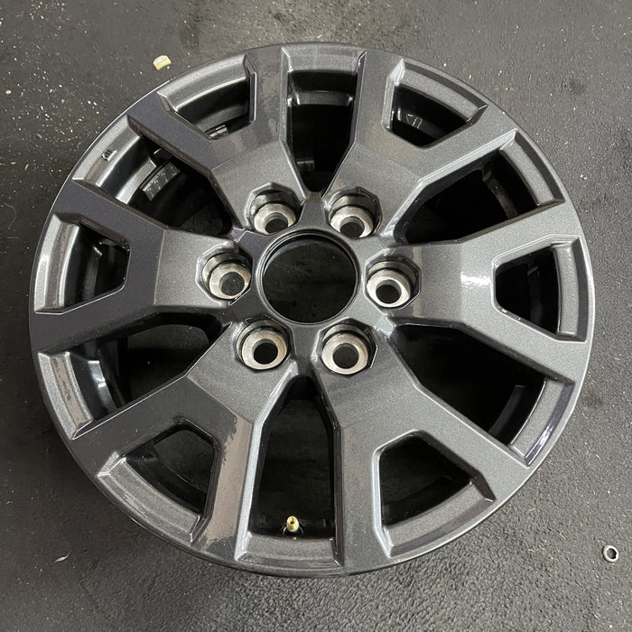 17" TACOMA 24-25 17x7, alloy Original OEM Wheel Rim - Side Profile