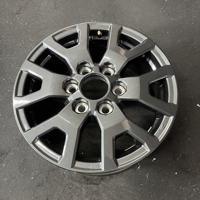 17" TACOMA 24-25 17x7, alloy Original OEM Wheel Rim - Close-Up Detail
