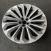 21" E-TRON 19-23 21x9.5 , 15 spoke Original OEM Wheel Rim - Side Profile