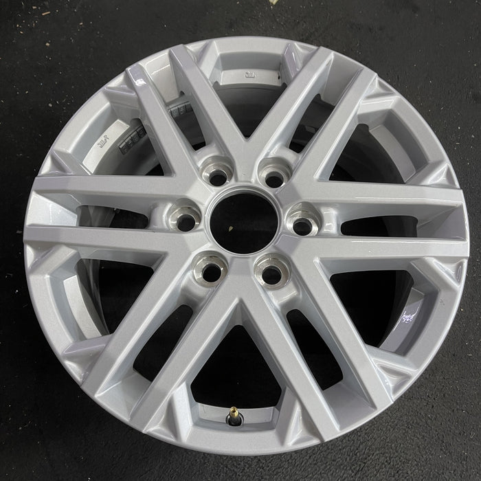 18" SEQUOIA 23-24 18x7.5, 6 double spoke, silver Original OEM Wheel Rim - Side Profile