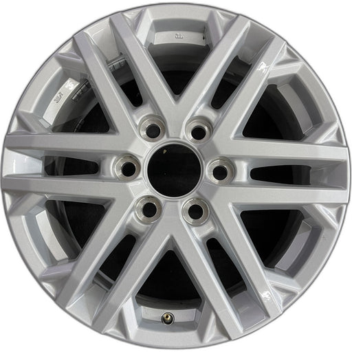 18" SEQUOIA 23-24 18x7.5, 6 double spoke, silver Original OEM Wheel Rim - Front View