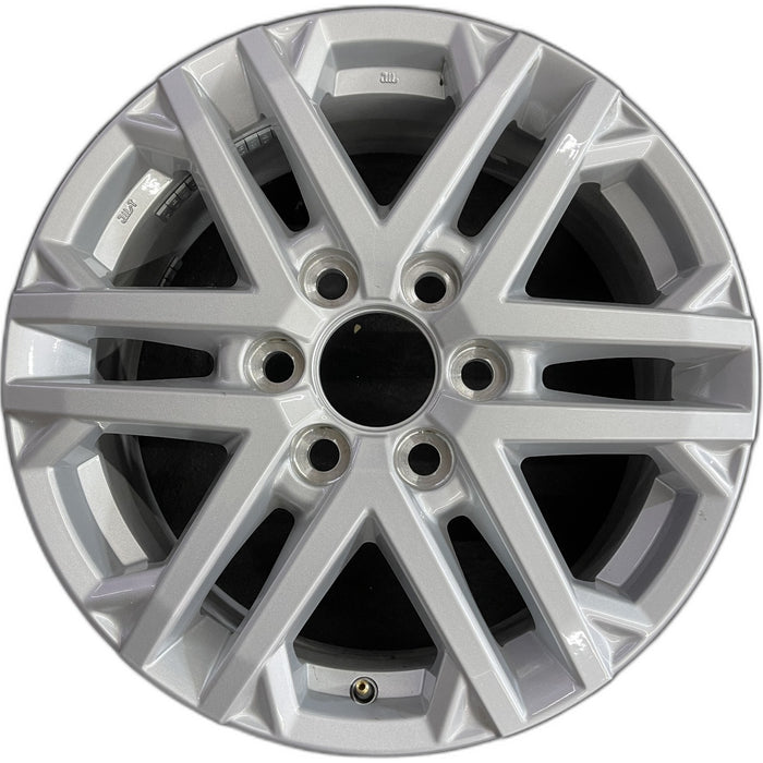 18" SEQUOIA 23-24 18x7.5, 6 double spoke, silver Original OEM Wheel Rim - Front View