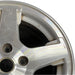 17" GRAND CHEROKEE 05 17x7.5 Limited machined w/o inlay at end of spokes - Side Profile