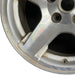 17" GRAND CHEROKEE 05 17x7.5 Limited machined w/o inlay at end of spokes - Back View