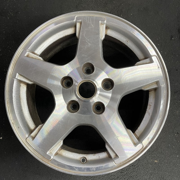 17" GRAND CHEROKEE 05 17x7.5 Limited machined w/o inlay at end of spokes - Additional View