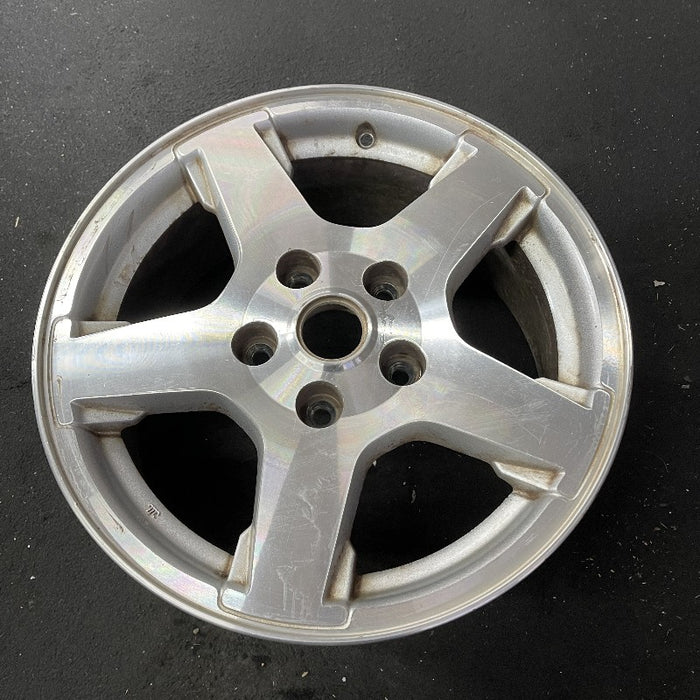 17" GRAND CHEROKEE 05 17x7.5 Limited machined w/o inlay at end of spokes - View 8