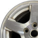 17" GRAND CHEROKEE 05 17x7.5 Limited machined w/o inlay at end of spokes - Angle View