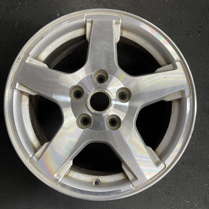 17" GRAND CHEROKEE 05 17x7.5 Limited machined w/o inlay at end of spokes - Additional View
