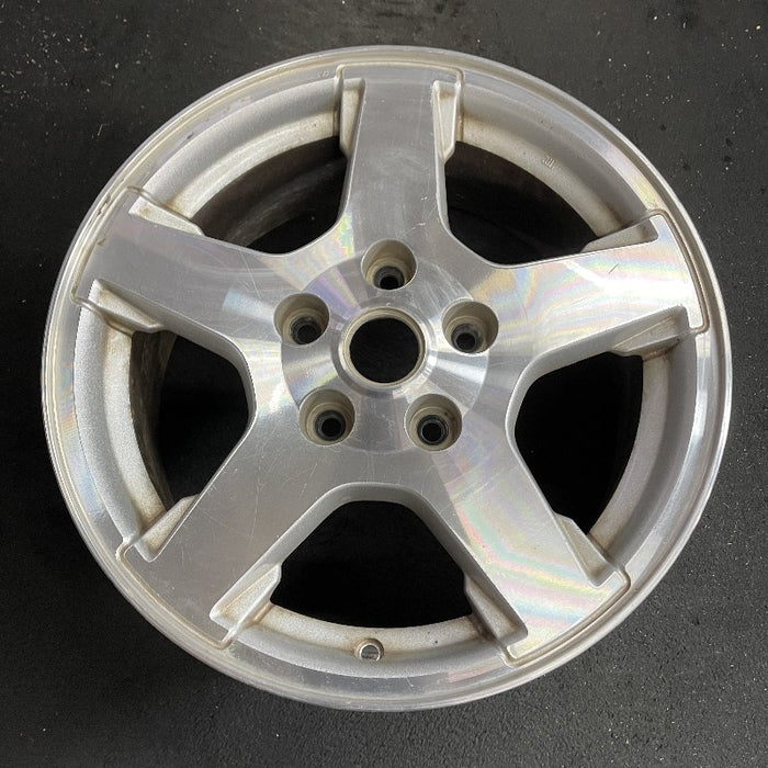 17" GRAND CHEROKEE 05 17x7.5 Limited machined w/o inlay at end of spokes - View 7