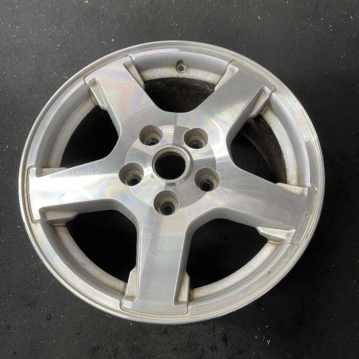 17" GRAND CHEROKEE 05 17x7.5 Limited machined w/o inlay at end of spokes - View 8
