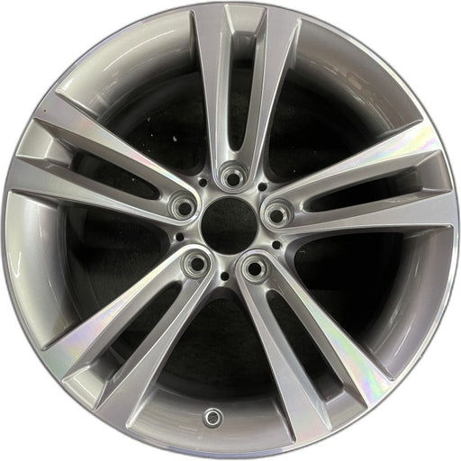 18" BMW 430i 20 18x8 5 spoke double spoke flared spoke Original OEM Wheel Rim - Front View