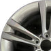 18" BMW 430i 20 18x8 5 spoke double spoke flared spoke Original OEM Wheel Rim - Angle View