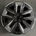21" 750e 24-25 21x10.5 5 spoke V spoke silver with black inserts Original OEM - Additional View