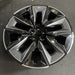 21" 750e 24-25 21x10.5 5 spoke V spoke silver with black inserts Original OEM - View 7