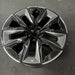 21" 750e 24-25 21x10.5 5 spoke V spoke silver with black inserts Original OEM - View 8