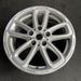 17" COUNTRYMAN 15-17 17x7, triangle spoke, silver Original OEM Wheel Rim - Side Profile