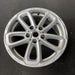 17" COUNTRYMAN 15-17 17x7, triangle spoke, silver Original OEM Wheel Rim - Close-Up Detail
