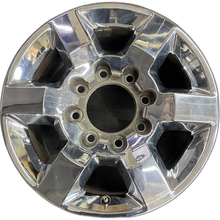 18" SIERRA 2500 PICKUP 15-18 18x8, aluminum, 6 spoke, flat spoke Original OEM Wheel Rim