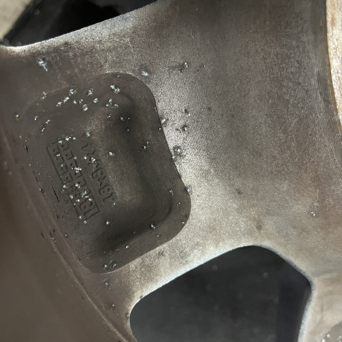 18" SIERRA 2500 PICKUP 15-18 18x8, aluminum, 6 spoke, flat spoke Original OEM Wheel Rim