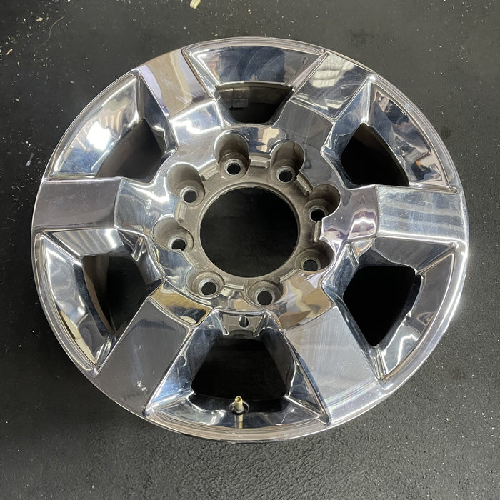 18" SIERRA 2500 PICKUP 15-18 18x8, aluminum, 6 spoke, flat spoke Original OEM Wheel Rim