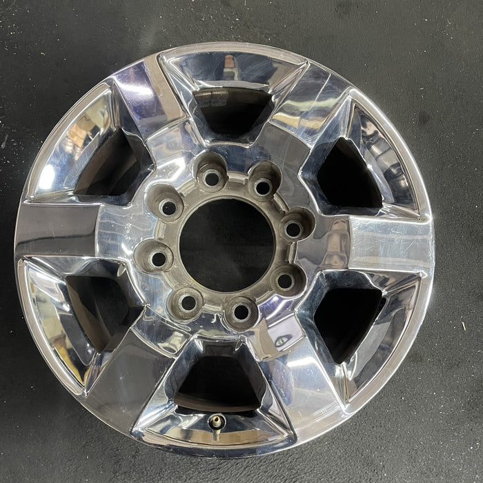 18" SIERRA 2500 PICKUP 15-18 18x8, aluminum, 6 spoke, flat spoke Original OEM Wheel Rim