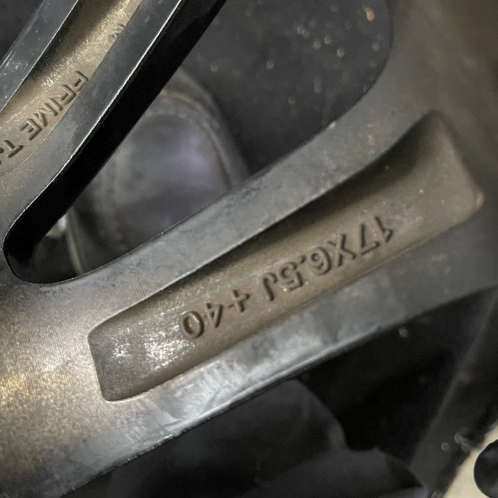 17" CARAVAN 14 17x6.5 aluminum 10 spoke polished face with pockets black pockets opt WFH Original OEM Wheel Rim