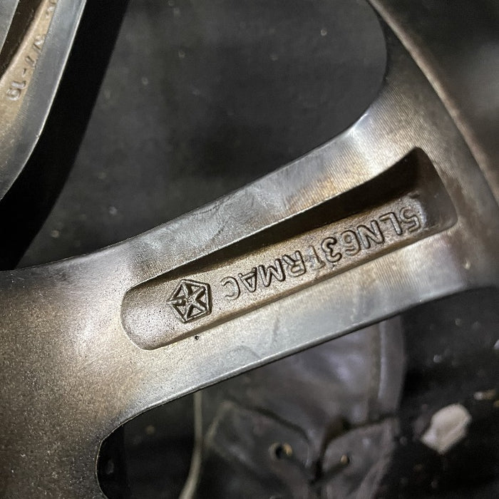 17" CARAVAN 14 17x6.5 aluminum 10 spoke polished face with pockets black pockets opt WFH Original OEM Wheel Rim